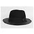 Cappello nero in lana e pelle The Kooples - vista 3