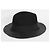 Cappello nero in lana e pelle The Kooples - vista 4