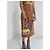 Autre Marque Clutch ricamato Serpui Multicolore Beige - vista 2