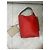 Borsa a mano Céline Twisted in pelle rossa beige e marrone chiaro Rosso - vista 15