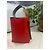 Borsa a mano Céline Twisted in pelle rossa beige e marrone chiaro Rosso - vista 20