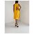 Stella Mc Cartney Stella McCartney Spitzenkleid Gelb mit Fransen - Ansicht 3