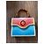 Casablanca Memphis Bag in Multicolored Python Print Leather Multiple colors - vista 5