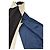 Rag & Bone Colorblock Silk Slip Dress Blue Black & White – Size 6 - open V back - view 8