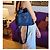 Borsa a secchiello Bucket "VIRGINIA" Tory Burch" Blu scuro - vista 5