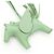 Charm per borsa Hermès Rodeo Pegasus PM Verde Verde chiaro - vista 4