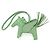 Charm per borsa Hermès Rodeo Pegasus PM Verde Verde chiaro - vista 5