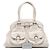 Borsa My Dior Frame grande in pelle di vitello bianca - vista 12