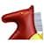 Charm Rodeo PM de Hermès Roja Dorado  - vista 4