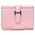 Cartera Trifold Bearn Combination de Hermès Rosa