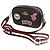 Borsa a tracolla Mini Jamie di Coach Marrone Nero