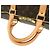 Borsa Boston Monogram Keepall Bandoulière 55 Louis Vuitton Marrone - vista 6