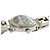 Fendi 6100L Caredro Shell Quarz-Armbanduhr aus Edelstahl Schwarz - Ansicht 8
