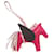 Charm per borsa Hermès Rodeo Pegasus PM Rosa  - vista 3
