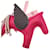 Charm per borsa Hermès Rodeo Pegasus PM Rosa  - vista 6