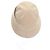 Cappello bucket in cotone ricamato Fred Stitch di Hermès Marrone Beige - vista 4