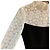 Autre Marque Conjunto de encaje SAKUMI Negro - vista 3