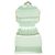 Autre Marque Vestido de punto con patrón de cesta de bambú Mame Kurogouchi Verde - vista 2