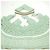 Autre Marque Vestido de punto con patrón de cesta de bambú Mame Kurogouchi Verde - vista 6
