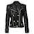 Balmain pour H&M Lederjacke Schwarz