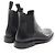 LV Flex Leder Chelsea Boots von Louis Vuitton Schwarz - Ansicht 2