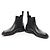 LV Flex Leder Chelsea Boots von Louis Vuitton Schwarz - Ansicht 3