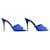 Yves Saint Laurent Sandálias LA 16 Saint Laurent Paris Azul  - vista 3