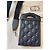 Borsa a mano Gucci Marmont GG in pelle nera e nylon Nero - vista 4