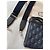 Borsa a mano Gucci Marmont GG in pelle nera e nylon Nero - vista 5