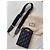 Borsa a mano Gucci Marmont GG in pelle nera e nylon Nero - vista 7