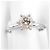 Autre Marque Anello solitario in oro bianco e diamante 0,93 ct - vista 2