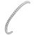 Autre Marque Bracciale in oro bianco e diamanti da 2,50 ct