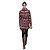 Falda Alaïa, modelo caleidoscópico FW2017-2018 Roja Burdeos