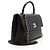 Gabrielle Chanel Caviar-Leder Coco Mittelgriff Umhängetasche Schwarz - Ansicht 2