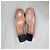 Salvatore Ferragamo scarpe basse in pelle beige e nera Nero - vista 10