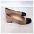 Salvatore Ferragamo scarpe basse in pelle beige e nera Nero - vista 8