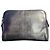 LANVIN, vintage leather clutch Black