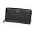 Portafoglio con zip Gucci Bamboo Nero