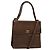Borsa a mano Gancini in pelle 2 in 1 bronzo oro Auth BA4340 di Salvatore Ferragamo