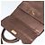 Borsa a mano Gancini in pelle 2 in 1 bronzo oro Auth BA4340 di Salvatore Ferragamo - vista 19