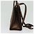 Borsa a mano Gancini in pelle 2 in 1 bronzo oro Auth BA4340 di Salvatore Ferragamo - vista 3