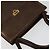 Borsa a mano Gancini in pelle 2 in 1 bronzo oro Auth BA4340 di Salvatore Ferragamo - vista 6