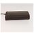 BURBERRY Clutch Bag Leather 2Set Brown Auth ti3373 - vista 6
