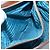 Borsa a Spalla PRADA in Nylon Pelle Argento Blu Auth 135381 - vista 23