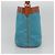 Borsa a Spalla PRADA in Nylon Pelle Argento Blu Auth 135381 - vista 3