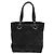 CHANEL Paris Biarritz Tote Bag Beschichtete Leinwand Schwarz Silber CC Auth 129603 - Ansicht 13