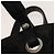 CHANEL Paris Biarritz Tote Bag Beschichtete Leinwand Schwarz Silber CC Auth 129603 - Ansicht 17