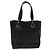 CHANEL Paris Biarritz Tote Bag Beschichtete Leinwand Schwarz Silber CC Auth 129603 - Ansicht 2