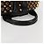 MCM Vicetos Studs Rucksack Leder Schwarz Gold Auth yk19000V Golden - Ansicht 7