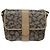 Saint Laurent Borsa a Spalla in PVC Pelle Beige Grigio Auth bs28744 Marrone - vista 2